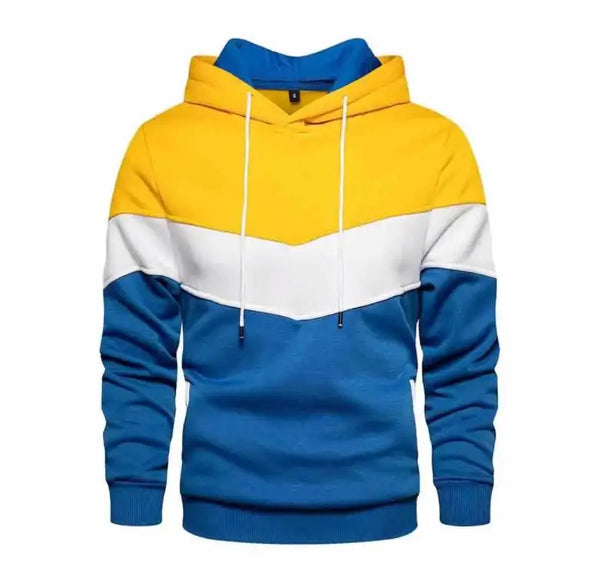 Patricio™ - Sudadera com capucha Color Block para homem